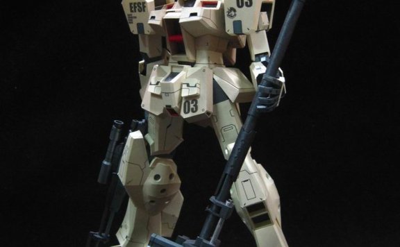 422[KAREN] RGM-79SP GM SNIPER 狙击型吉姆Ⅱ 纸模型