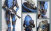 质量效应2 Garrus Vakarian（盖拉斯） 纸模型图纸