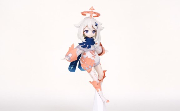 看板娘 派蒙(原神) 纸模型图纸