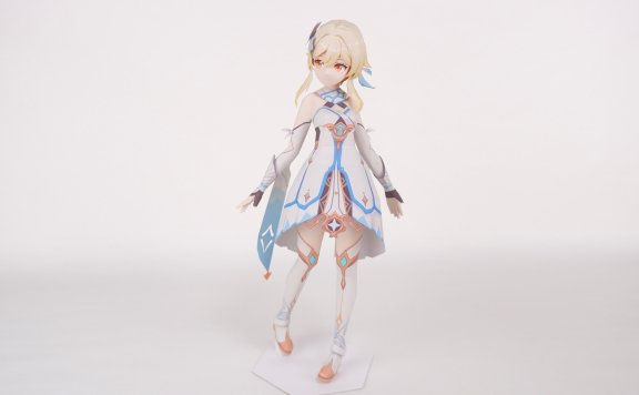 旅行者 荧(原神) 纸模型图纸