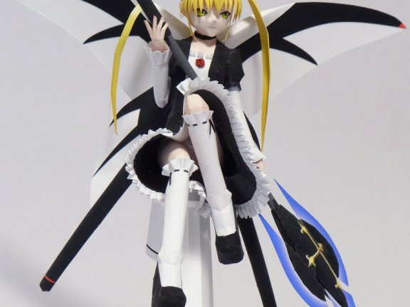 TipeDOLL-02 「蒂塔 ver1+」 纸模型图纸