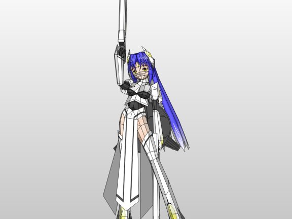 TipeDOLL-07 Pulverulenta B型 纸模型图纸