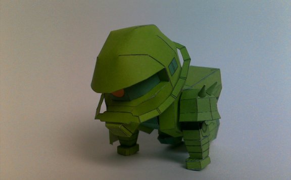 SD 扎古/渣古 Q版高达 纸模型图纸