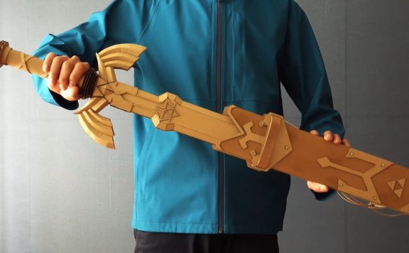 塞尔达传说 林克的剑盾 纸板图纸