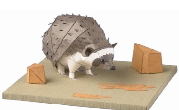 [推荐] 稀有动物 21套纸模型图纸