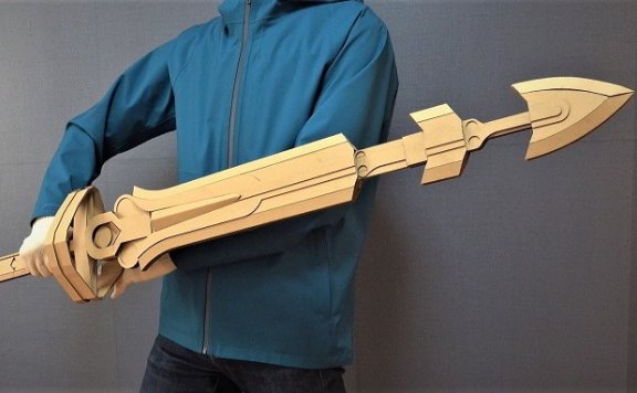 游戏王 七星道魔术剑 纸板图纸