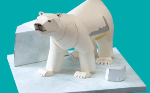 水生动物 8套纸模型图纸