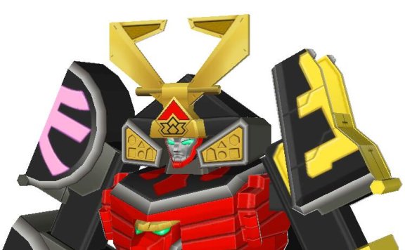 侍战队 真剑王 纸模型图纸