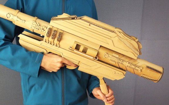 《命运2》火箭发射器 纸板图纸