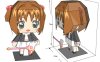 魔法少女 Sakura 纸盒人图纸