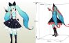 2016 魔法初音 纸模型图纸免费下载