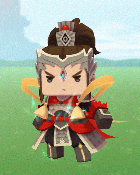 二郎神 杨戬 纸模型图纸