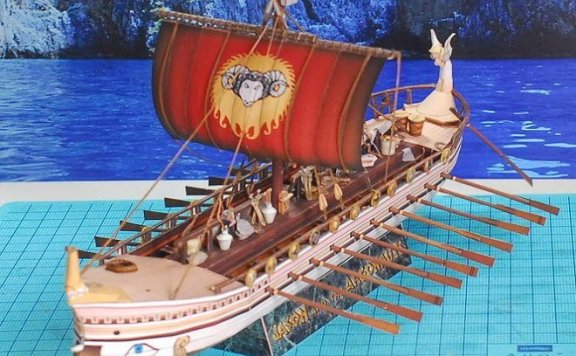 Argo 阿尔戈号 帆船纸模型图纸