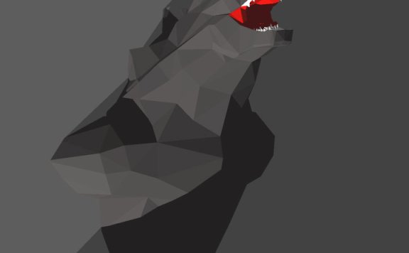 [低模] 哥斯拉 墙饰/壁挂纸模型图纸