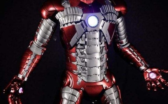 钢铁侠 马克5 COS盔甲 纸模型图纸/EVA图纸