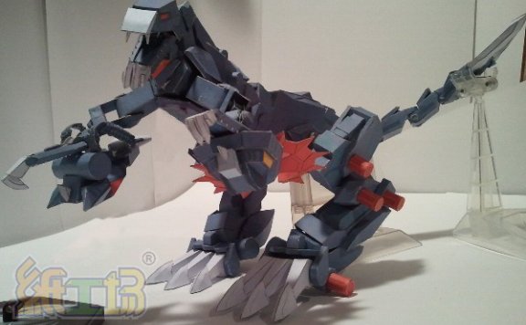 《索斯机兽ZERO》 海德拉 纸模型图纸