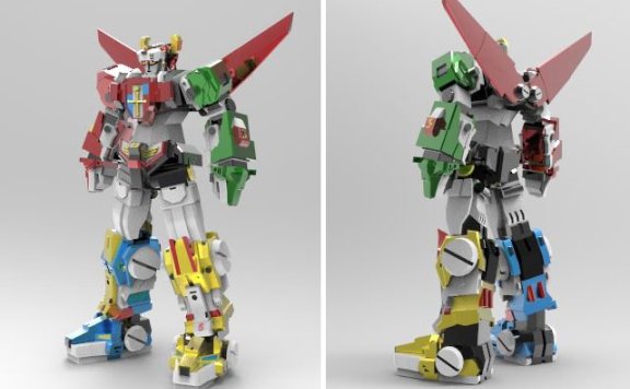 [推荐] 百兽王 纸模型图纸