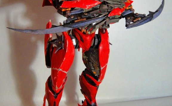 变形金刚 Mirage Dino 迪诺/幻影 纸模型图纸