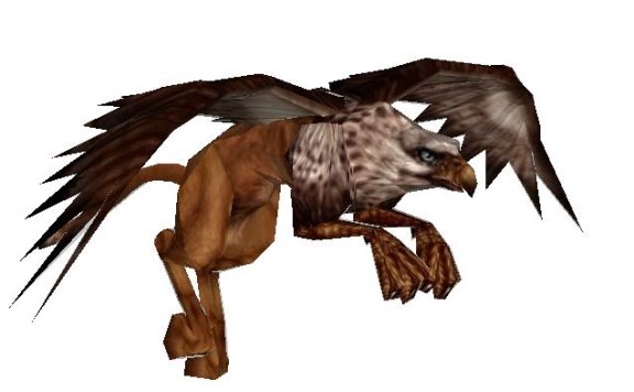 狮鹫 纸模型图纸