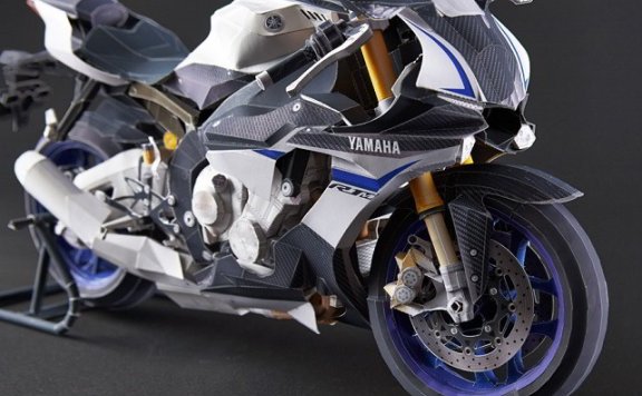 雅马哈 YZF-R1/R1M 摩托车 7套纸模型图纸