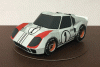 福特GT40 Q版赛车纸模型图纸
