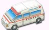 急救车 /消防车 /警车 4款紧急车简易纸模型图纸