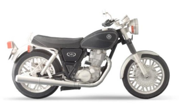 [推荐] SR400 摩托车 纸模型图纸