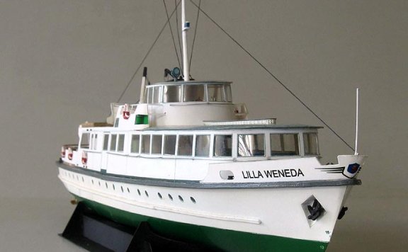 [推荐] Lilla Weneda 波兰海岸渡轮 纸模型图纸