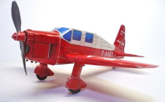 Coudron Simoun Q版商用飞机 纸模免费下载