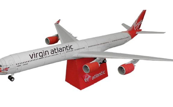 A340-300/A340-600 2款客机纸模型图纸