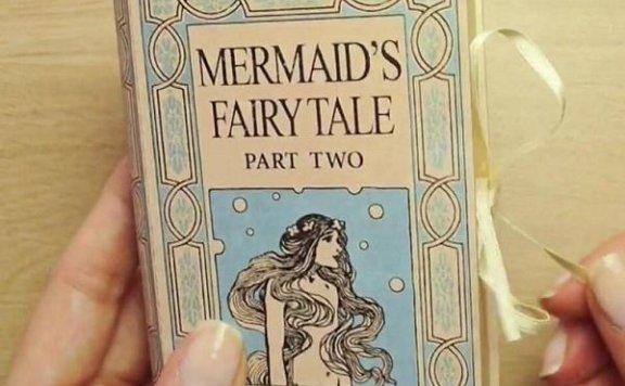 小美人鱼 立体纸雕