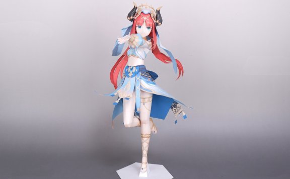 舞娘妮露(原神) 纸模型图纸